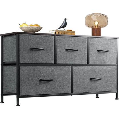 5 Drawer Fabric Dresser Organizer