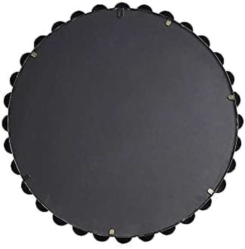 Entryway Round Wall Mirror With Gold Metal Frame