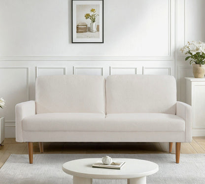 European Style Upholstered 3-Seater Sofa