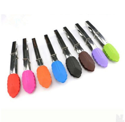 Silicone Kitchen Tongs with Stainless Steel Handle