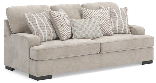 High Profile Taupe Sofa