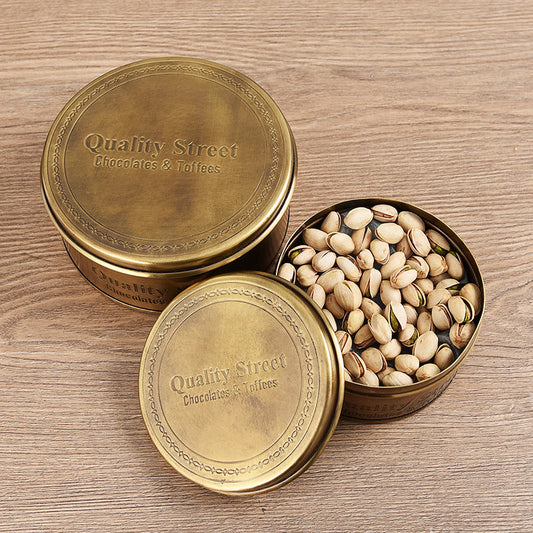 Vintage Storage Box Coffee Tea & Candy Canisters