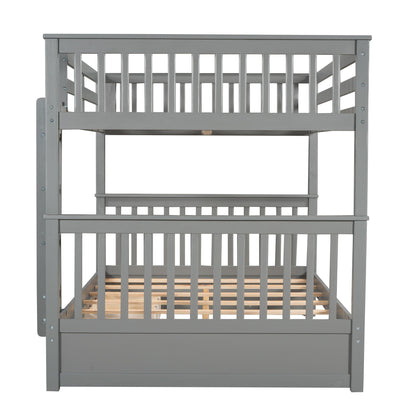 Bunk Bed With Ladders & 2 Storage Drawers