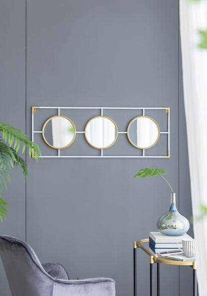 3-Piece Rectangular Wall Mirror Set