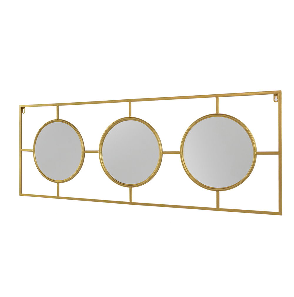 3-Piece Rectangular Wall Mirror Set