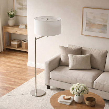 Horizon Table Lamp with Linen Shade
