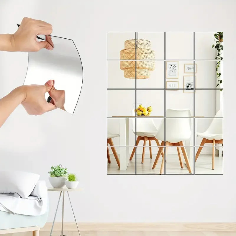 Self-Adhesive Acrylic Mirror Wall Stickers