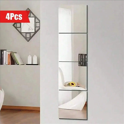 Self-Adhesive Acrylic Mirror Wall Stickers