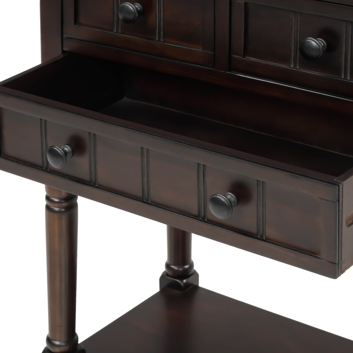 Narrow Console Table with 3 Drawers