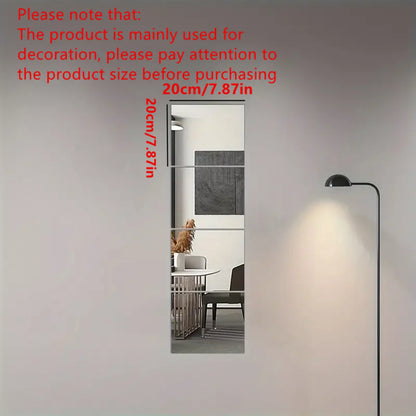 Self-Adhesive Acrylic Mirror Wall Stickers