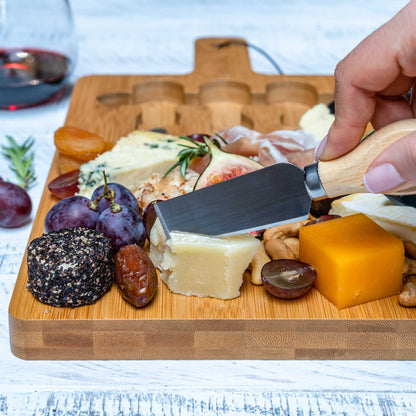 Bamboo Cheese Board & Knife Set