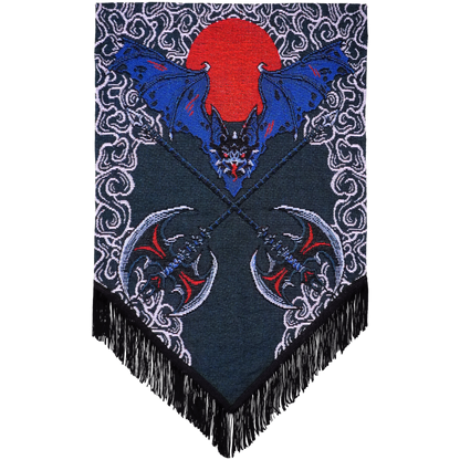 Double Axe Bat Wall Hanging