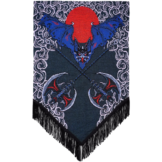 Double Axe Bat Wall Hanging