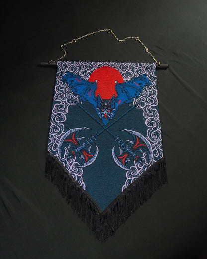 Double Axe Bat Wall Hanging