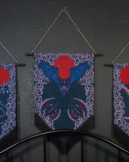 Double Axe Bat Wall Hanging