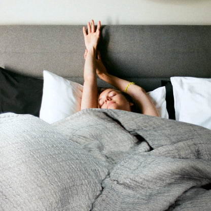 100% Cotton Reversible Muslin Coverlet
