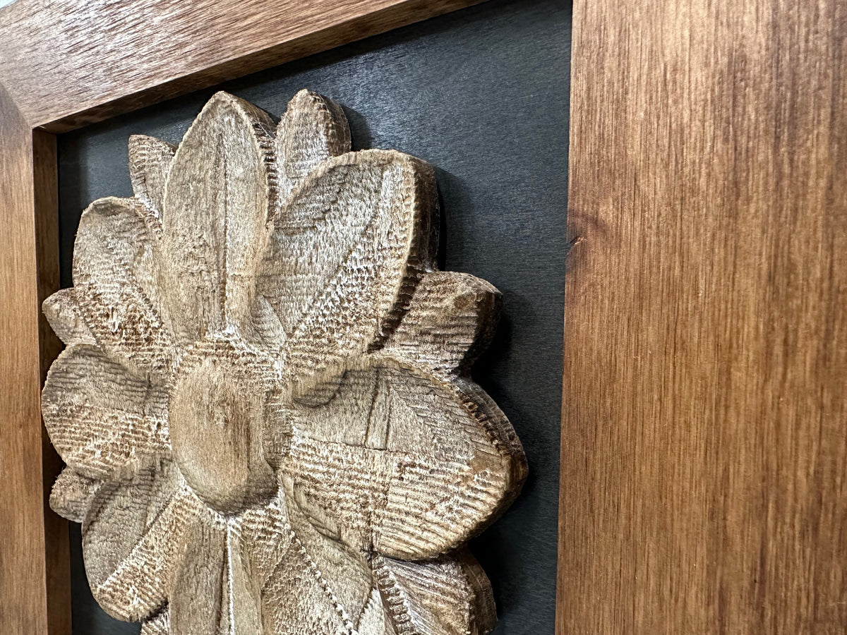 Wild Flower Hidden Wall Storage Cabinet