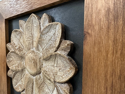 Wild Flower Hidden Wall Storage Cabinet