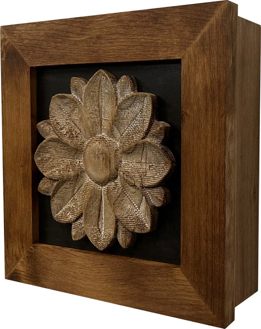 Wild Flower Hidden Wall Storage Cabinet