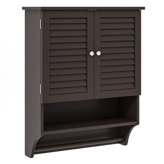 2 Door Wall Mounted Bathroom Medicine Cabinet