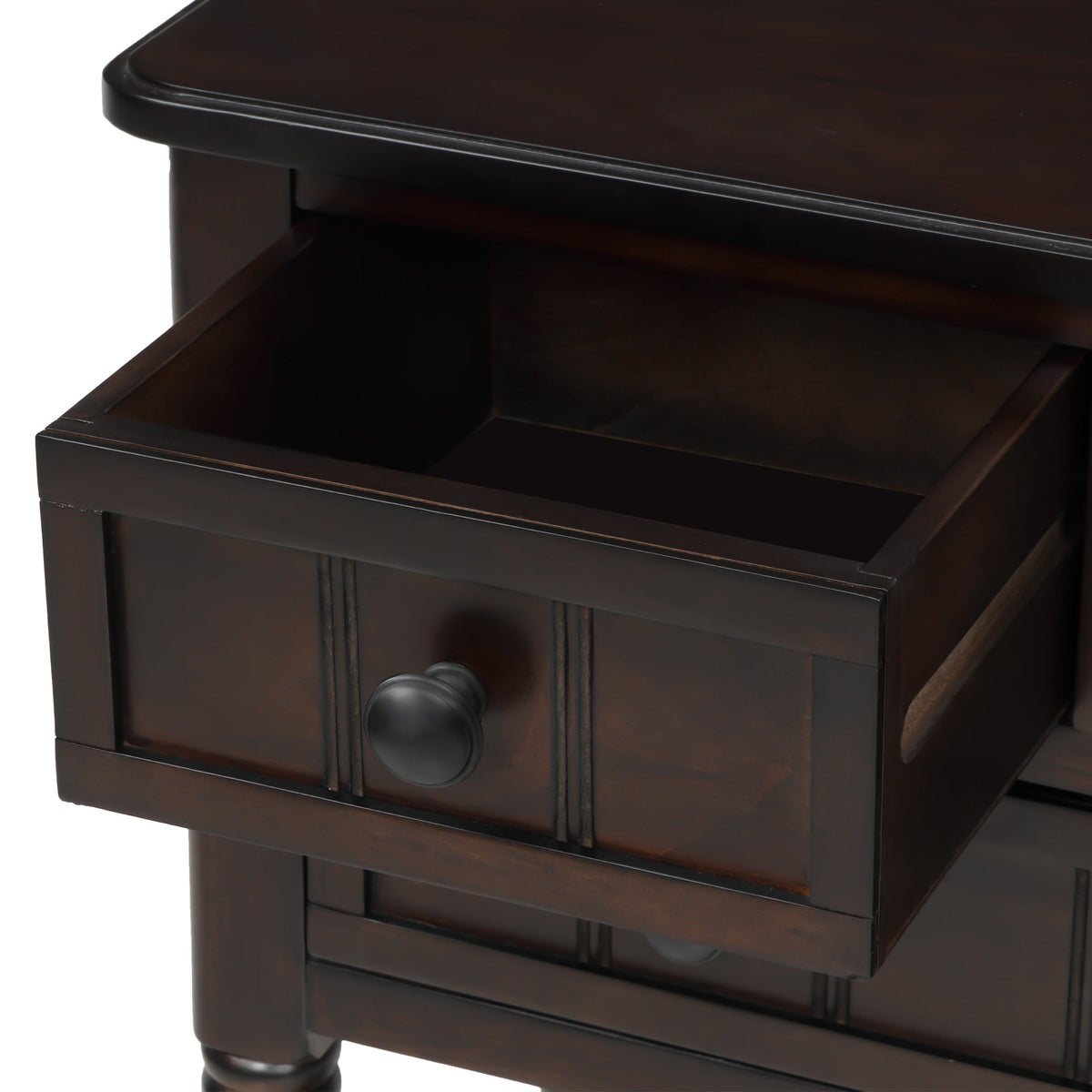 Narrow Console Table with 3 Drawers
