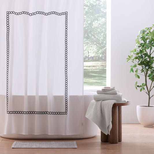 Savoy Cotton Shower Curtain