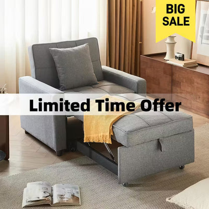 3-in-1 Convertible Sofa Bed Chair