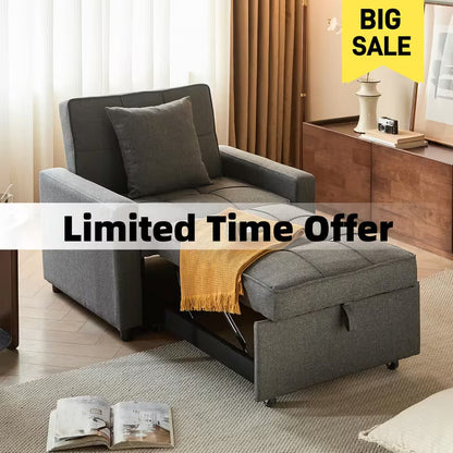 3-in-1 Convertible Sofa Bed Chair