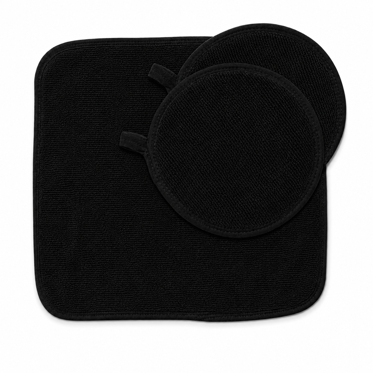 Cotton Dish Drying Mat & Pot Holder Set