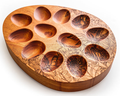 Deviled Egg Serving Board for Parties & Gatherings