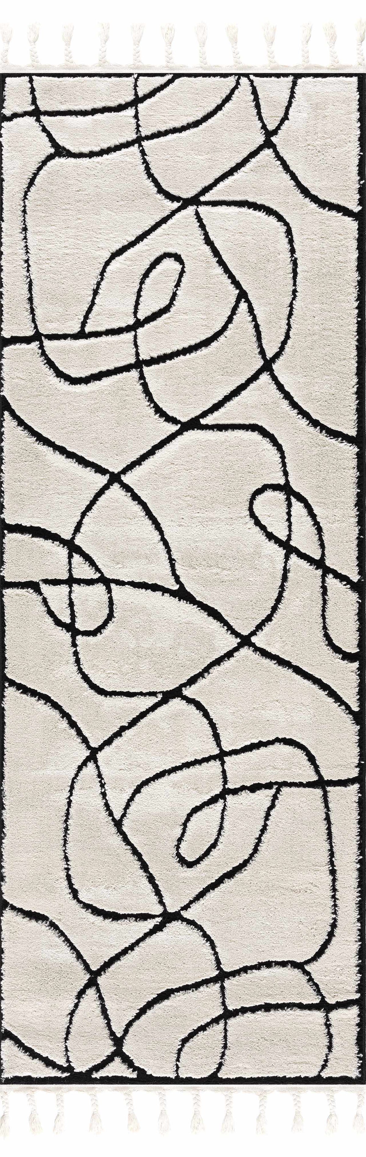 Azana Black & White Area Rug