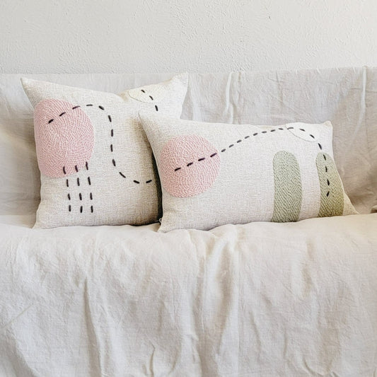 Modern Decorative Desert Dawn Throw Pillow