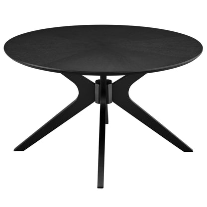 Crossroads Round Wood Coffee Table