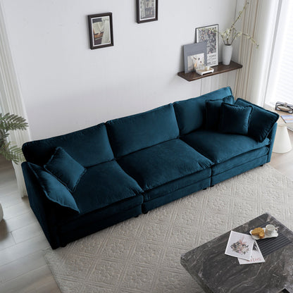 Mid-Century Modern 3-Seater Sofa