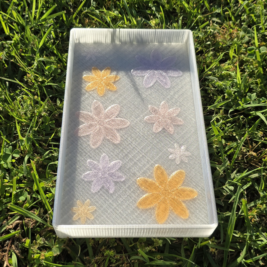 Bloom Frost Vanity Tray