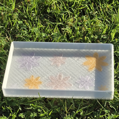 Bloom Frost Vanity Tray