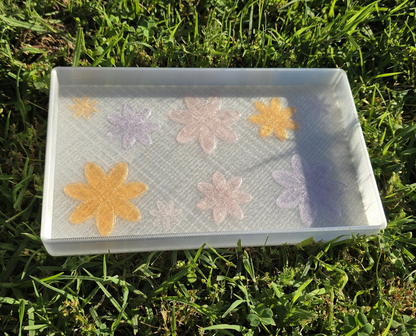Bloom Frost Vanity Tray