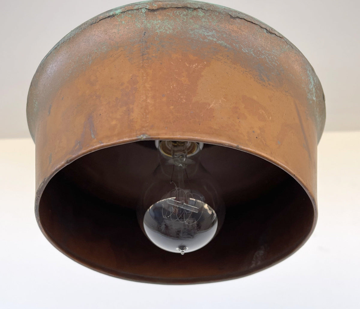 Handcrafted Copper Pendant Light 8.5"