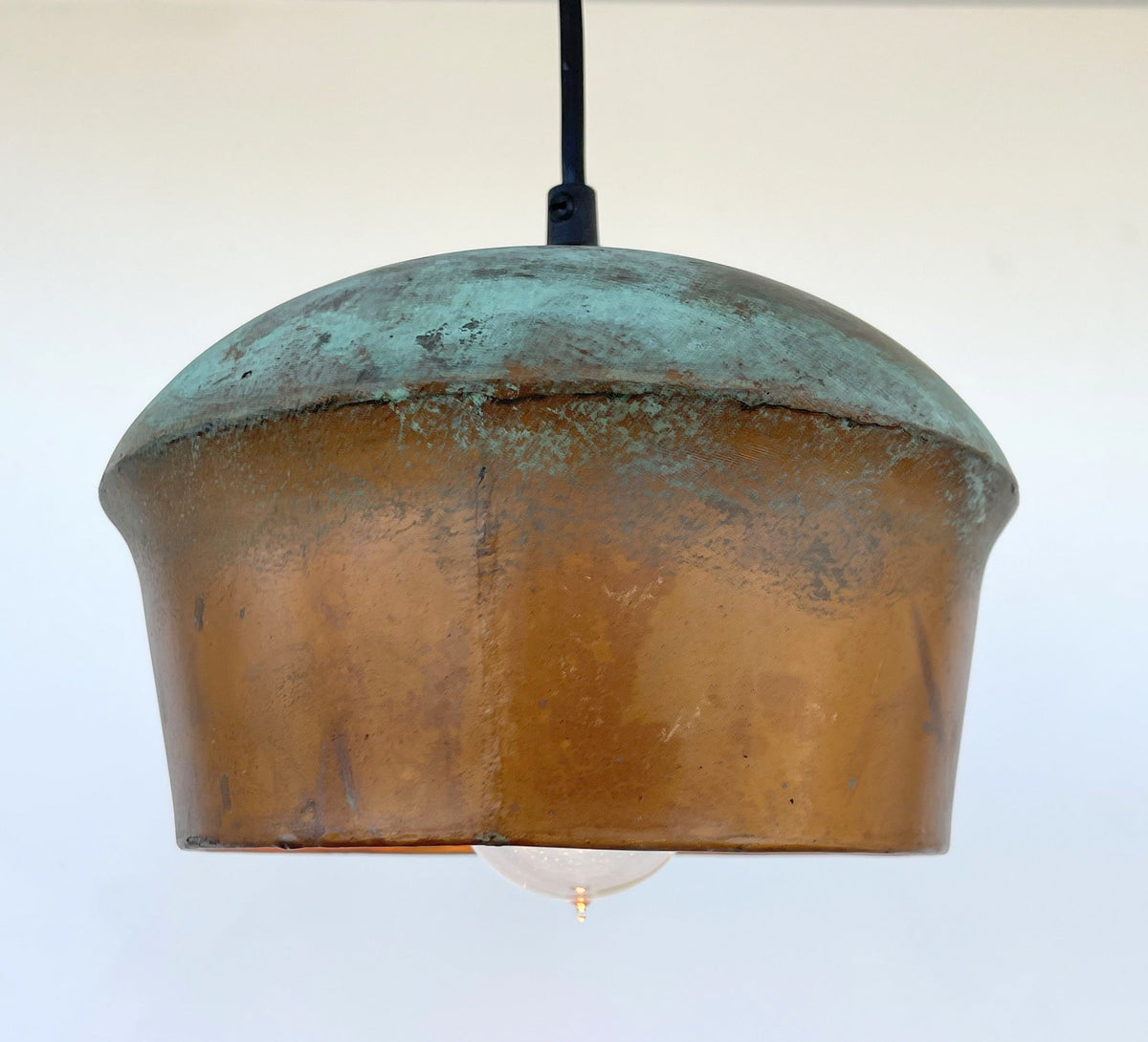 Handcrafted Copper Pendant Light 8.5"