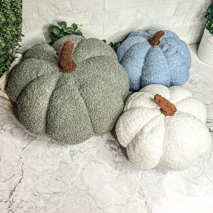 Plush Pumpkin Decorative Pillow