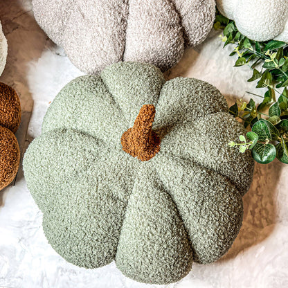 Plush Pumpkin Decorative Pillow