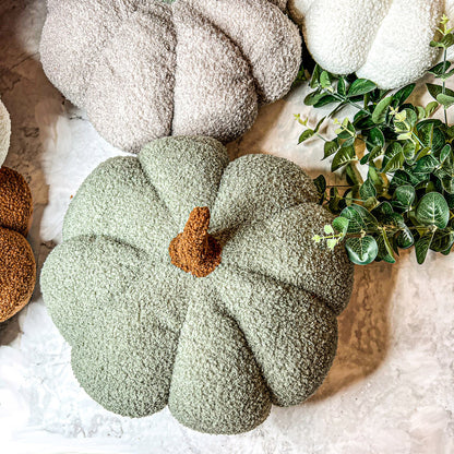 Plush Pumpkin Decorative Pillow