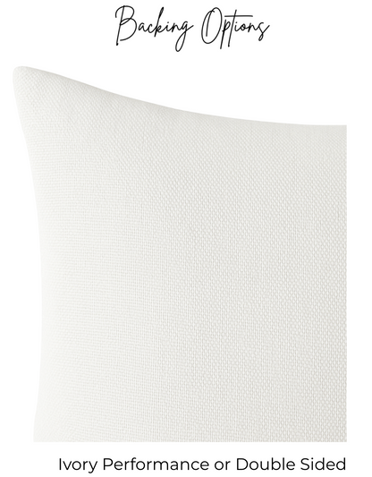 Saqqara Atlantic Blue Pillow Cover