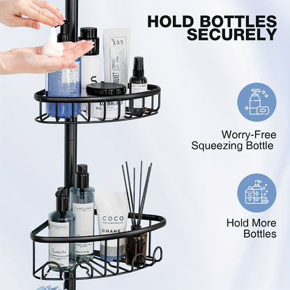 4-Tier Corner Shower Organizer