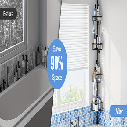 4-Tier Corner Shower Organizer
