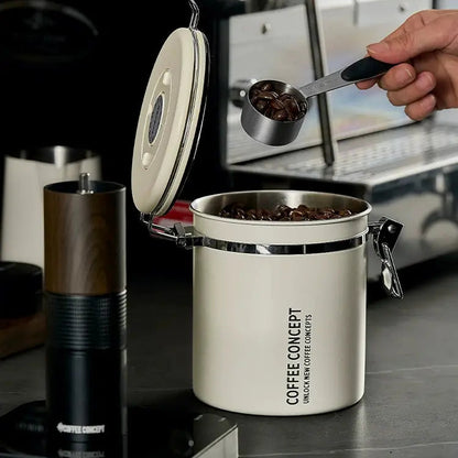 Airtight Vacuum Coffee Canister