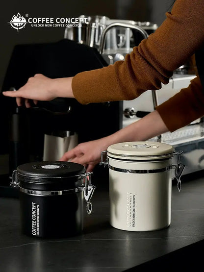 Airtight Vacuum Coffee Canister