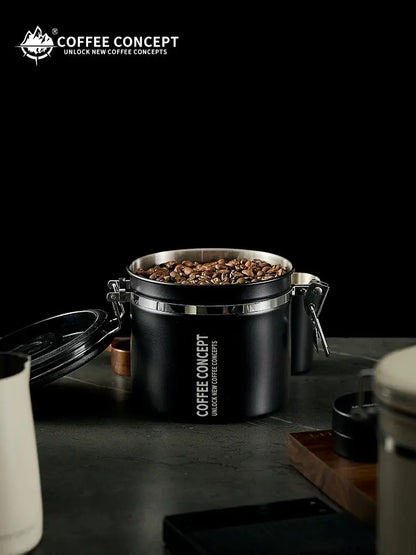 Airtight Vacuum Coffee Canister