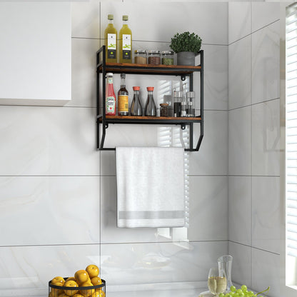 Over The Toilet Shelf Wall Mounted Storage Rack