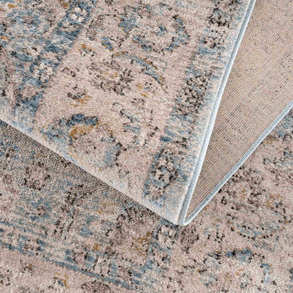 Anana Silver Blue & Beige Area Rug